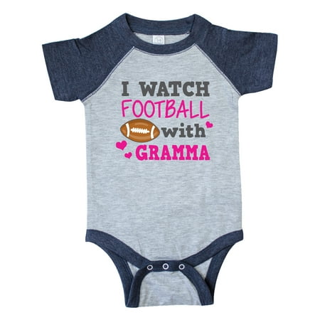 

Inktastic I Watch Football with My Gramma Gift Baby Girl Bodysuit