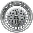 thumbnail image 2 of Avalon Spin and Seal Stainless Steel Basket Strainer with Threaded Post Strainer Chrome Finished, 2 of 5