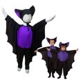 thumbnail image 4 of Niños Niños y niñas Disfraz de murciélago de Halloween Traje de rendimiento Ropa de cosplay, 4 of 5