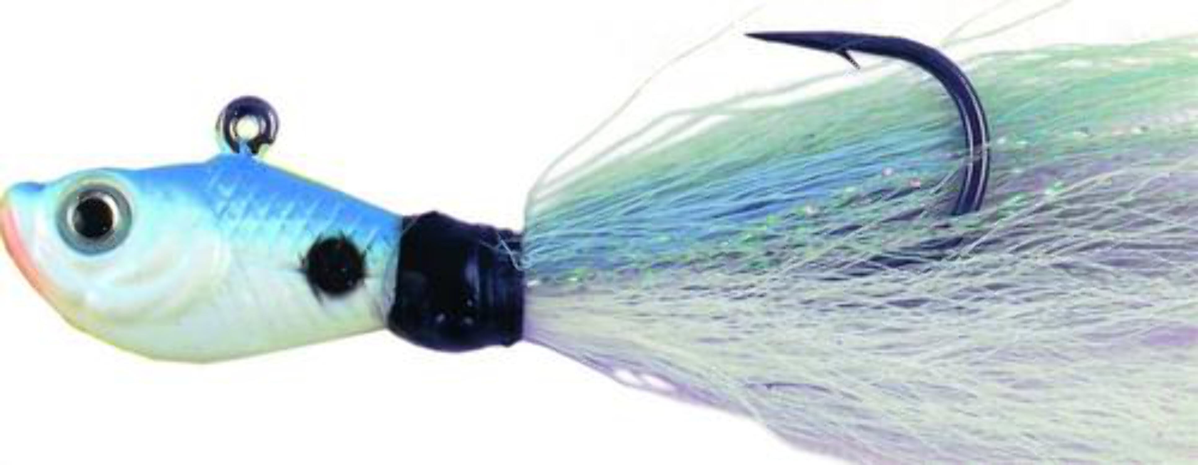 SPRO Prime Bucktail Jig White 2 oz Saltwater Freshwater