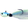 thumbnail image 2 of Spro Prime Bucktail Jig Glow White Fluke 1oz Lure SBTGL-1, 2 of 11