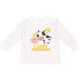 thumbnail image 3 of Inktastic I Love Farming- Farm Animals Boys or Girls Long Sleeve Toddler T-Shirt, 3 of 5
