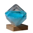 thumbnail image 1 of Weather Storm Cube With Base Weather Forecast Crystal Storm Glass Water-cube Glass Desktop Decor n, 1 of 5