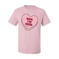 thumbnail image 2 of Wild Bobby Nah I'm Good Pink Candy Heart, Cute Funny Valentine's Day Men Tee, 2 of 6
