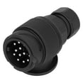 thumbnail image 1 of Conector de remolque, enchufe de remolque UE de 12 V Accesorio para automóvil Adaptador de enchufe de remolque Funcionamiento suave, 1 of 9
