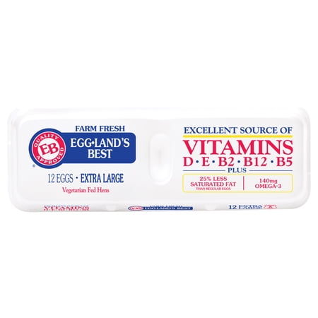 Eggland's Best Extra Large White Eggs, 12 Count