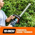 thumbnail image 5 of SENIX 20V Max* 21-inch Cordless Hedge Trimmer with 2.0Ah Battery & Charger Included, Dual-Action and Double-Sided 3/4" Cutting Capacity, HTX2-M, 5 of 11