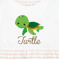 thumbnail image 4 of Inktastic Little Turtle Girls Baby Dress, 4 of 5