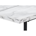 thumbnail image 4 of Black Metal and White Marble Desk / Good for Work in Home Office, 4 of 5