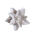 thumbnail image 3 of Decoración de pared de flores de cerámica, estatua de lirio, regalos artísticos, elegante adorno único, adorno de pared 3D M, 3 of 9