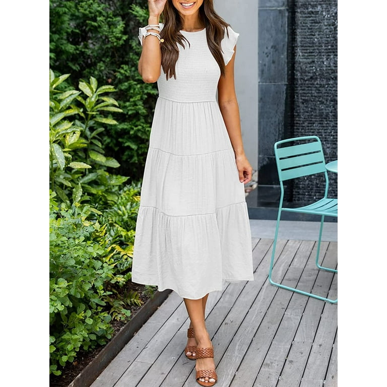 Casual a top line dress