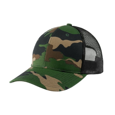 Mafoose Men s Snapback Male Trucker Cap Woodland Camo/ Black