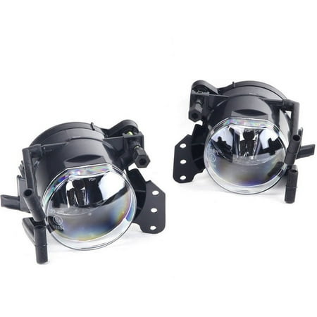 Fog Light For 04-08 BMW 5-Series Clear Lens, Pair