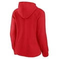thumbnail image 3 of Women's Fanatics Red Washington Nationals Perfect Play Raglan Pullover Hoodie, 3 of 4