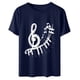 thumbnail image 5 of Blusa Informal Elegante Para Mujer, Camisas Para Hombre, Regalos, Camiseta Con Estampado de Letras, Manga Corta Odeerbi  ODB165914, 5 of 7