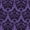 A Purple Black, variant on jejeloiu Spooky Skull Duvet Cover Queen,Damask Pattern Queen Bedding For Adults,Purple Black,Black Reversible,3 Pieces,1 Duvet Cover and 2 Pillowcases
