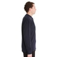 thumbnail image 2 of #followme Henley Thermal Shirt for Men Breathable Long Sleeve Shirt (Navy, Small), 2 of 3