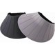 thumbnail image 4 of Wide Sun Sun Vizor Hat Women's Visors Adjustable Clip Summer Beach Hat Men's Open Sports Cover Golf Travel B-Black Polyamide, 4 of 5
