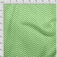 thumbnail image 4 of oneOone Polyester Spandex Green Fabric Chevron Quilting Supplies Print Sewing Fabric By The Yard 56 Inch Wide, 4 of 4