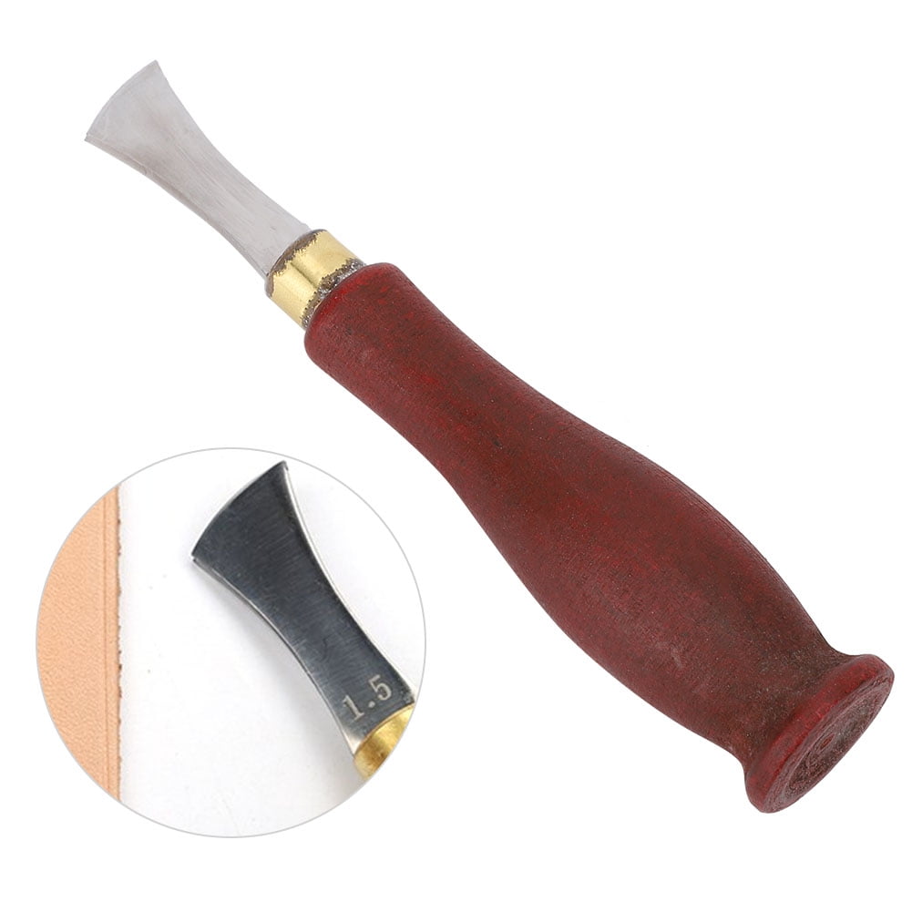 Leather Edge Creaser/Groover Fixed Leather Creaser Spacing 1.0/1.5/2.0mm  Leather Edge Groover Leather Craft Tool - (Color: 1.5mm)