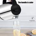 thumbnail image 4 of Sentmoon Household Stainless Steel 2L Kettle Electric Water Boiler Automatic Shutoff Healthy Heating for Home Kitchen Tea Coffee Fast Boiling Durable Daily Use Family Living Dorm, 4 of 7