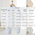 thumbnail image 6 of QIbmong Infants Newborn Romper Button down Long Sleeve Collared V Neck Bodysuit Casual Claw Embroidery Cute Winter Warm Clothing Sets(12-18 Months,Yellow), 6 of 6