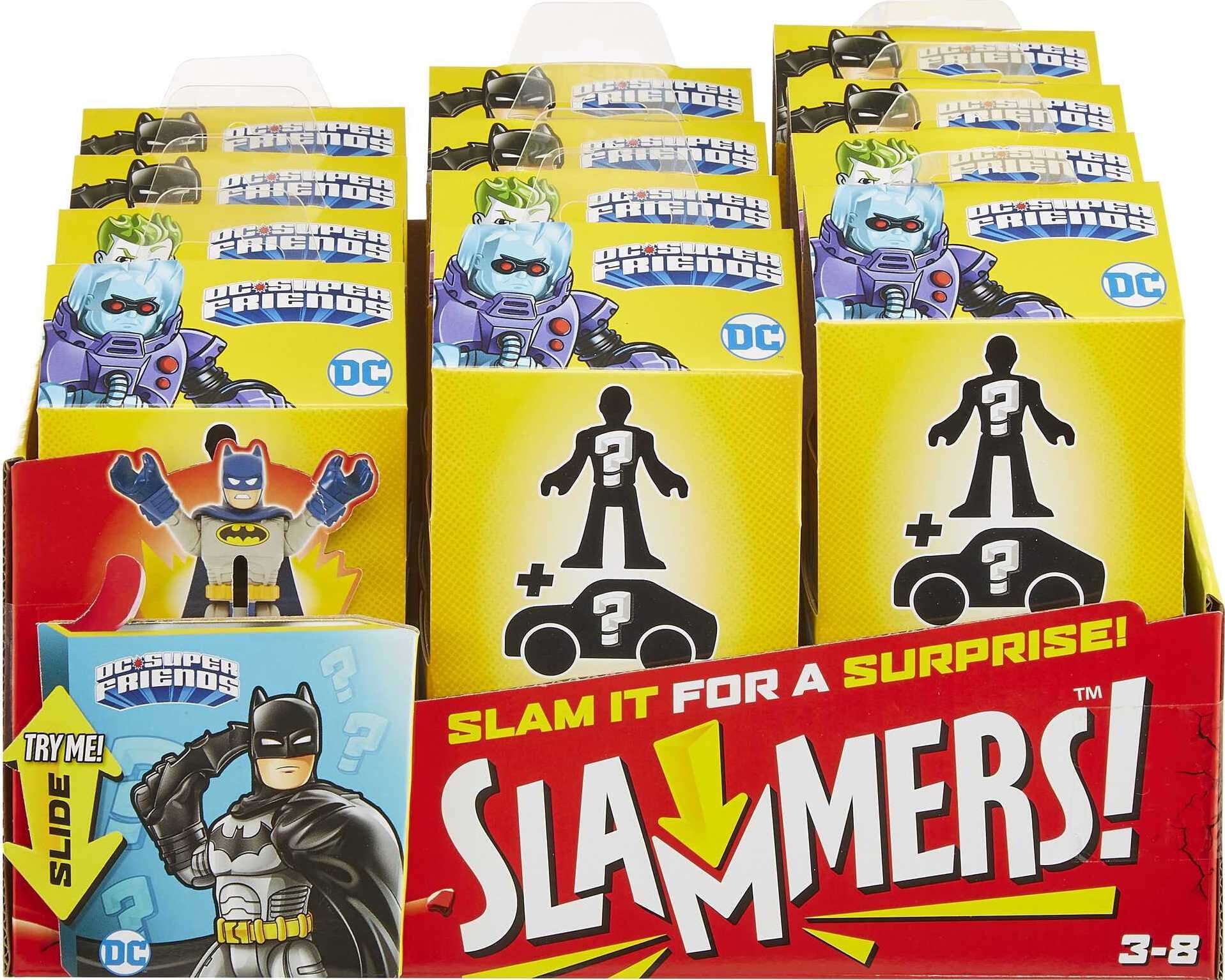 FisherPrice Imaginext DC Super Friends Slammers Vehicle and Mystery