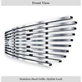 thumbnail image 2 of 2002-2005 Ford Explorer Not For Sport And Sport Trac Stainless Steel Silver Hairline Finish Finish Horizontal Billet Stainless Steel Billet Grille, 2 of 2