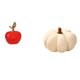 thumbnail image 1 of Escultura De Fruta De Cerámica Con Forma De Figura Decorativa Para Cafetería, Estudio, Sala De Estar, Decoración De Vacaciones, Con Almohada De Calabaza De Peluche, Cojín Para Sofá, Cama,, 1 of 8
