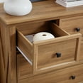 thumbnail image 5 of TrumanPick 6 Drawer Dresser 48" Tall Chest of Drawers Wood Dresser for Bedroom Living Room 32"W x 16"D, Oak, 5 of 6