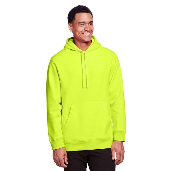 Team 365 TT96 Unisex Zone HydroSport™ Heavyweight Pullover Hooded Sweatshirt-Safety Yellow-S
