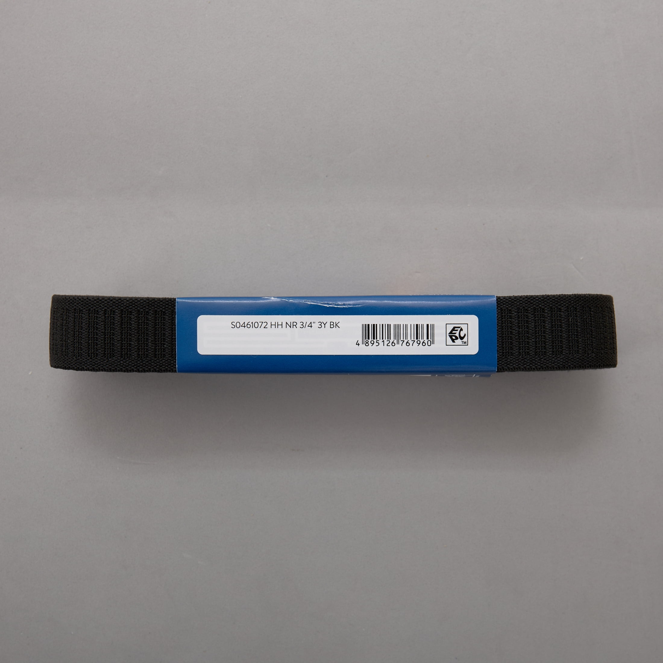 Hello Hobby Elastic Band Black 3/4 Inch x 3 Yards