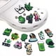 thumbnail image 1 of 16 piezas de adornos de sandalias de zuecos 3D Vevor hoja, 1 of 5