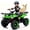 Green-NEW, variant on 24V Ride on Car, Kids ATV Quad with Bluetooth Music w/Storage Racs, Anti-Slip Tires, 160W Motors, Crash Bars, Power Display, LED Lights & Bluetooth, 24 Volt Ride on Toys for Toddlers Ages 3+, Green