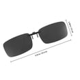thumbnail image 2 of unbranded Gafas Polarizadas Clip on Sin Montura Color Negro Para Uso Diario Y Protección Uv, 2 of 8
