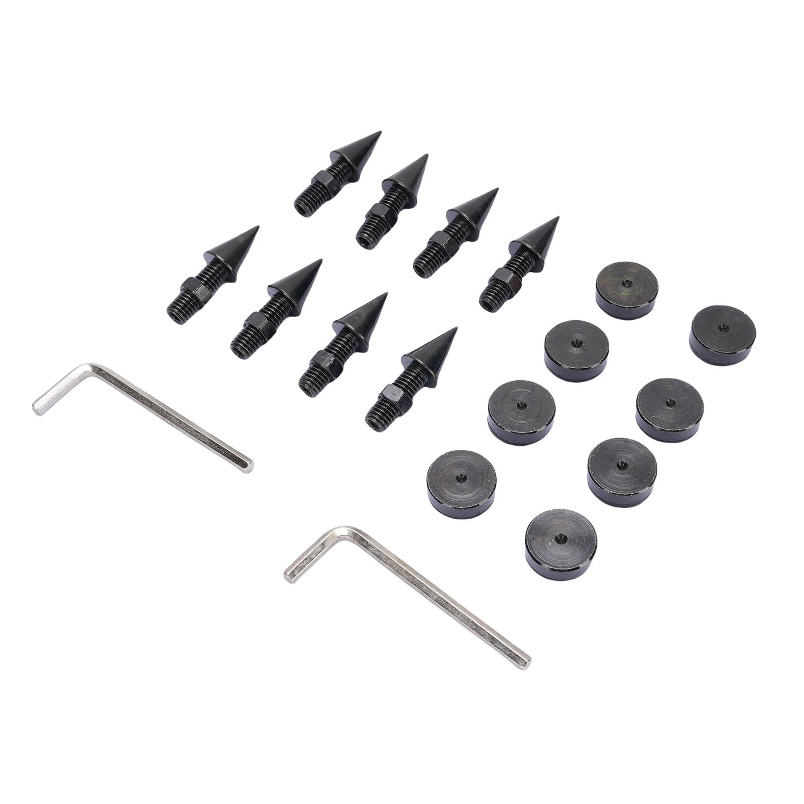 M Buder Speaker Spike Pad Kit Shockproof Adjustable Speaker Vibration Absorber Stand Isolation Feet for Amplifiers Subwoofers CD DVD Player Sound Equipment 8 Pack