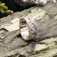 thumbnail image 2 of AFFY 0.5 Ct Round Shape White Diamond Anniversary Wedding Band Ring In 14K Solid Rose Gold, 2 of 3