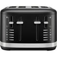 thumbnail image 2 of KitchenAid 4 Slice Metal Toaster | Matte Black, 2 of 8