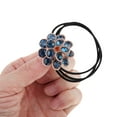 thumbnail image 5 of Unique Bargains 1 Pc Flower Rhinestone Hair Elastic Band for Home Blue, 5 of 5