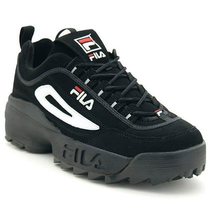 black and white fila disruptor