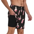 thumbnail image 2 of Rateoe Chemistry Tools 1 Pattern Men’s Swim Shorts with Compression Liner – Double-Layered Quick-Dry Swimwear, Comfortable & Stretchy Beach Shorts-Small, 2 of 6