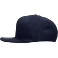thumbnail image 4 of Pro Style Classic Snapback Wool Blend Plain Basic Cap Hat, 4 of 7