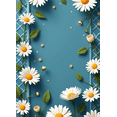 thumbnail image 3 of LUUFILx Floral Daisy Backdrop Banner for Party Supplies Wedding Background Photography Props Event Decoration Photo Booth anniversaire, 3 of 8