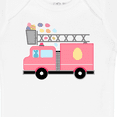 thumbnail image 4 of Inktastic Easter Fire Truck Egg Hunt Bunny Boys or Girls Baby Bodysuit, 4 of 5