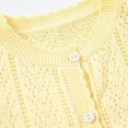 thumbnail image 5 of Huowey Toddler Girls Jacket Summer Autumn Toddler Kids Collar Jacket Coats Boho Dailywear, 4-5 Years, 5 of 5