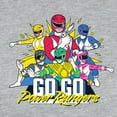 thumbnail image 3 of CafePress - Go Go Power Rangers Group Women's Baseball T Shirt - Womens Baseball Tee, 3 of 4