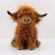 thumbnail image 1 of 26cm Highland Cow Cuddly Soft Toy - Scottish Scotland Cow Plush, 1 of 5