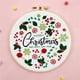 thumbnail image 4 of Xihbxyly Kit de Bordado para Principiantes, Diseño Floral, Bordado a Mano Fácil, Manualidad Antiestrés, Decoración Del Hogar, Idea de Regalo Creativa, Lienzo de 30 X 30 Cm, Bastidor de 20 Cm, Juego C, 4 of 4