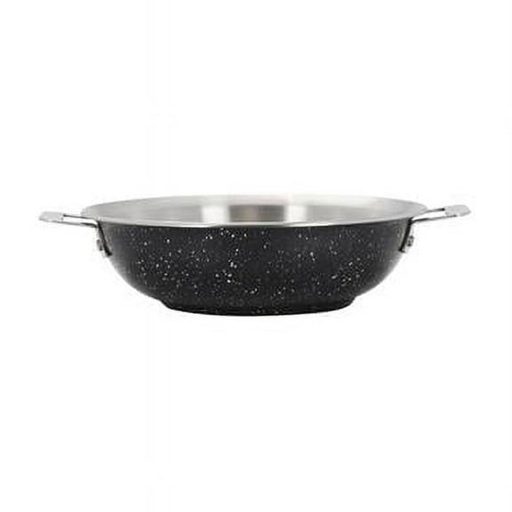 13 in. Hotstone Galaxy Cucina Braiser Pan with Lid - Induction Bottom