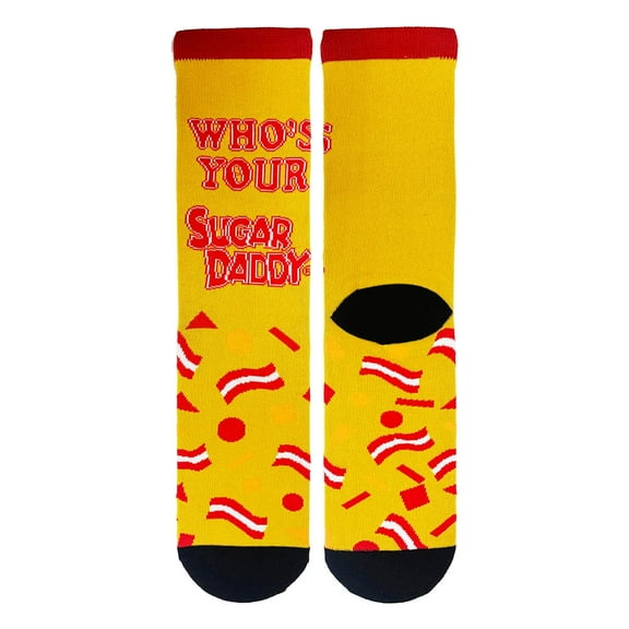 Women’s Novelty Crew Socks, Crazy Funny Cotton Dress Socks Gift - Who's Your Daddy